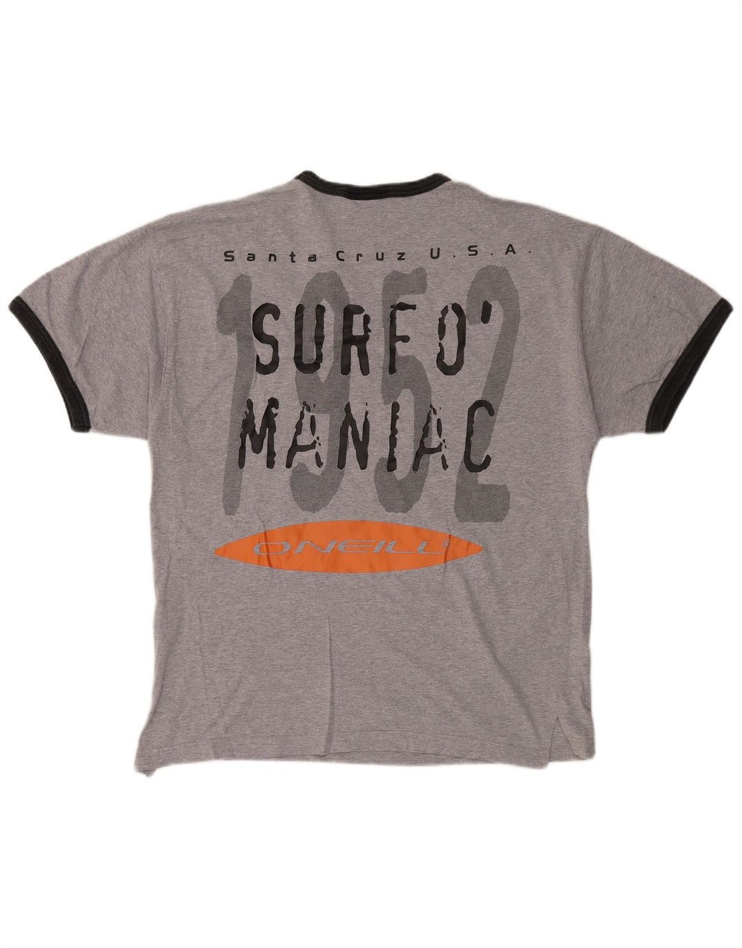 Chłopięcy T-shirt z grafiką O'Neill na 15-16 lat, szary, nakrapiany