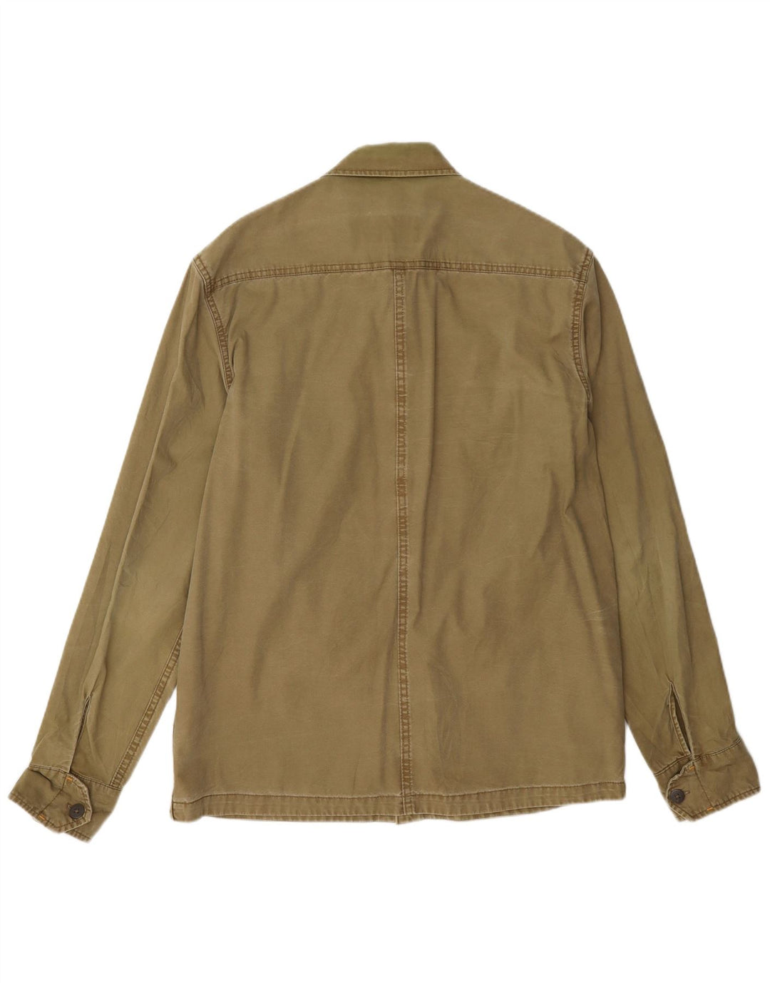 Męska koszula wojskowa oversize Zara, duża, bawełniana khaki