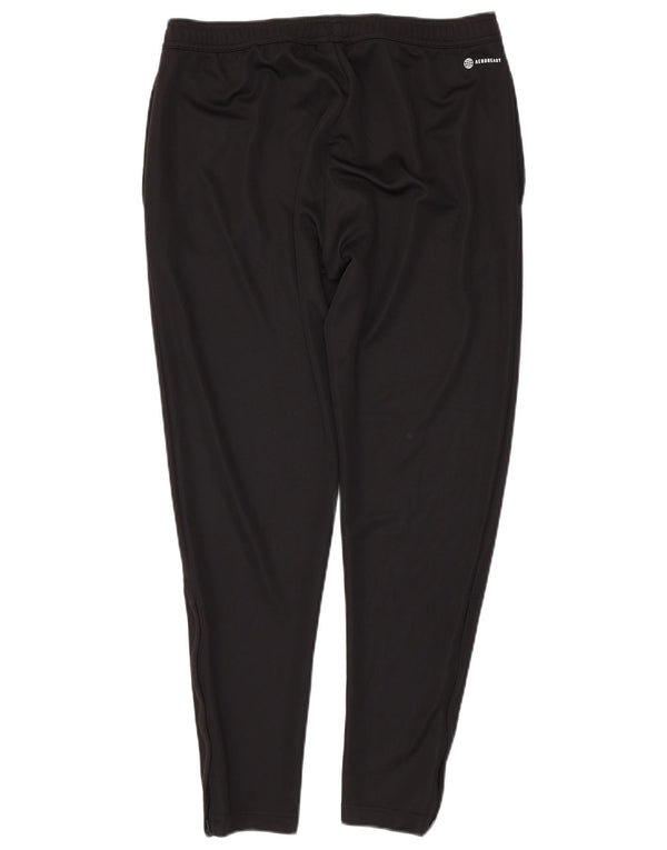 Męskie spodnie dresowe ADIDAS Aeroready, duże, czarne, z poliestru