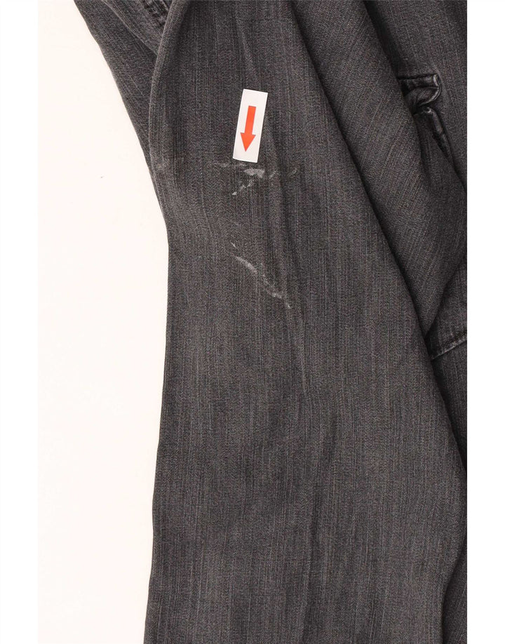 Męska koszula dżinsowa Jack & Jones, średnioszara, bawełniana
