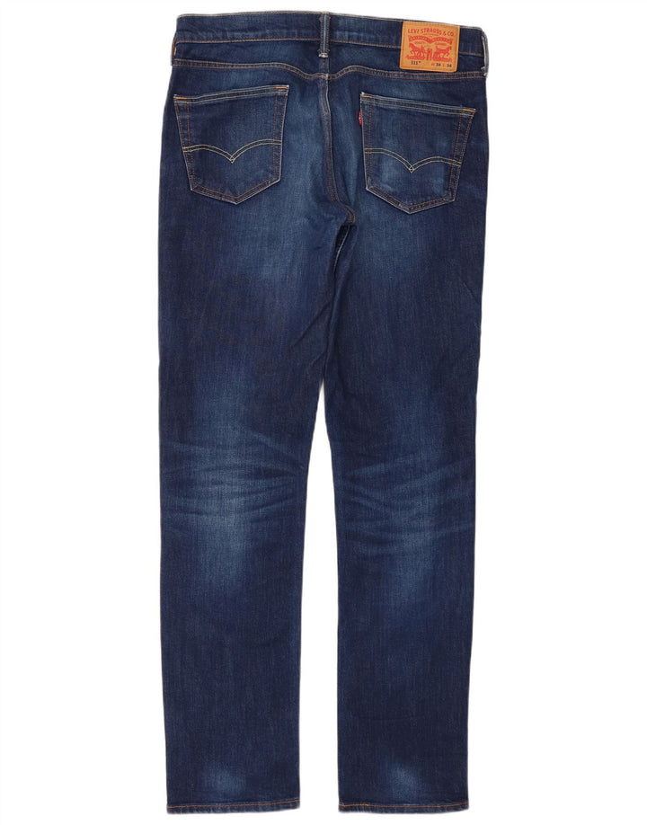 Męskie jeansy Levi's 511 Slim W34 L34 Niebieskie