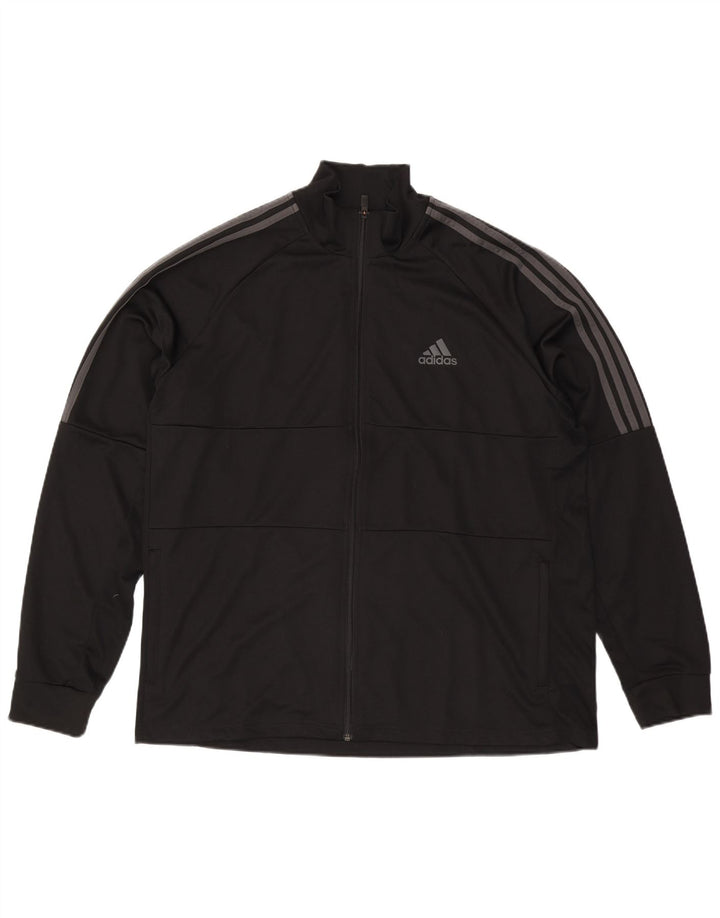Adidas Męska kurtka dresowa Aeroready Top 2XL Czarny poliester