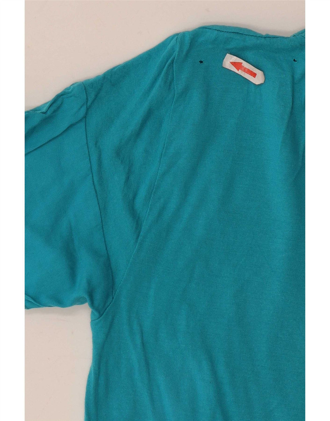 T-shirt damski Armani Jeans Top UK 12 Średni Niebieski