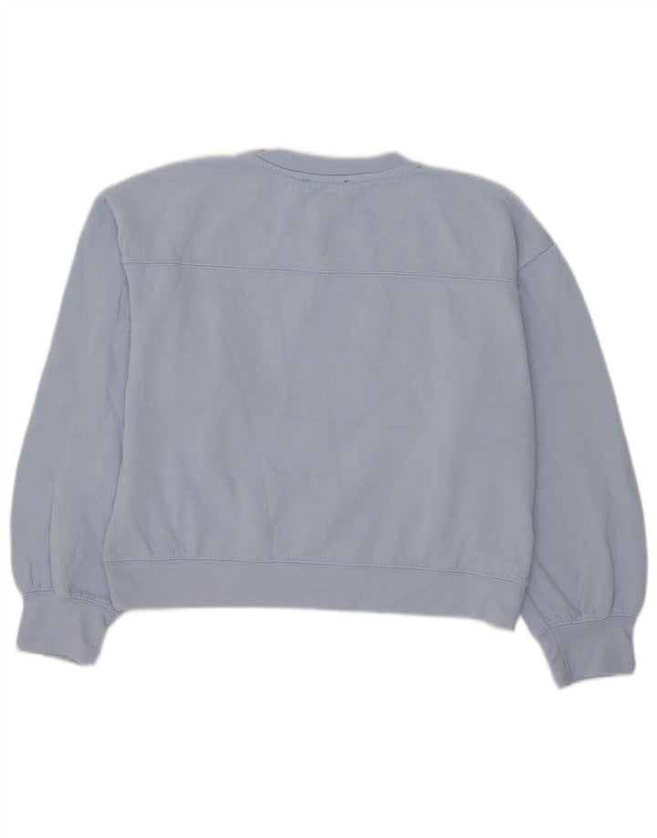 Damski sweter typu Crop Zara UK 16, duży, niebieski poliester