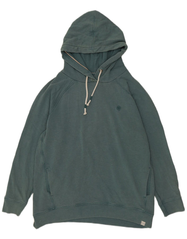 Damska bluza z kapturem Fat Face UK 14, średnia, zielona bawełna