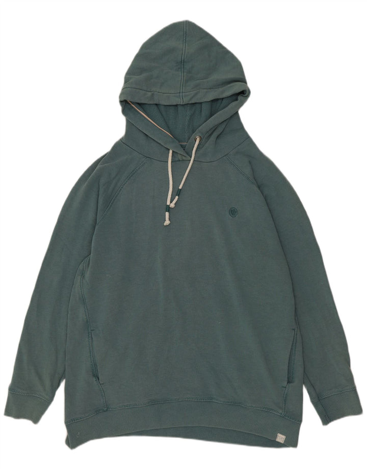 Damska bluza z kapturem Fat Face UK 14, średnia, zielona bawełna