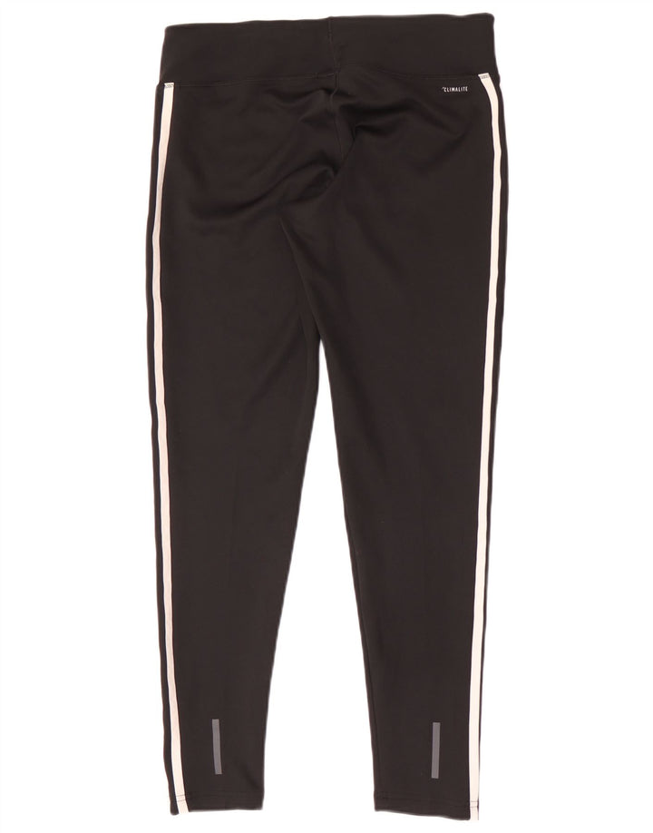 Damskie legginsy Adidas Climalite UK 12/14 Średni czarny poliester