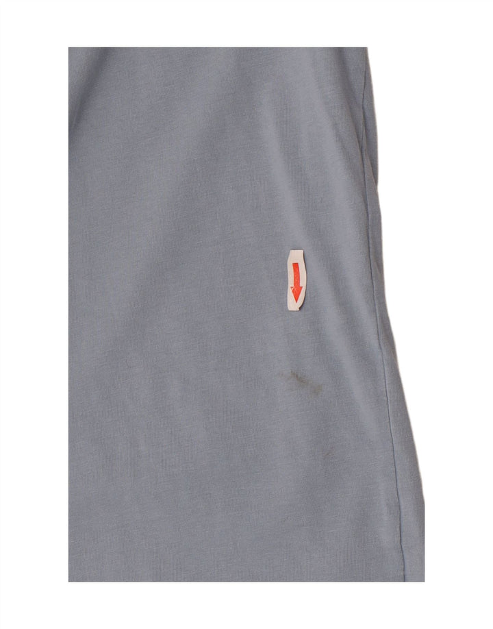 Męski T-shirt Puma z grafiką, mały, niebieski, z blokami kolorów