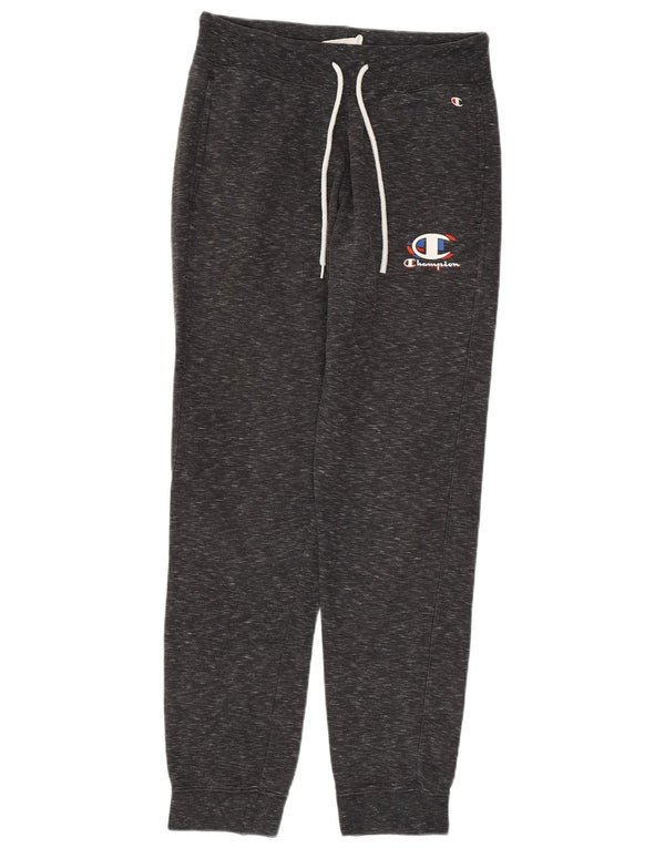 Męskie spodnie dresowe CHAMPION Joggers Small Szare plamki bawełniane