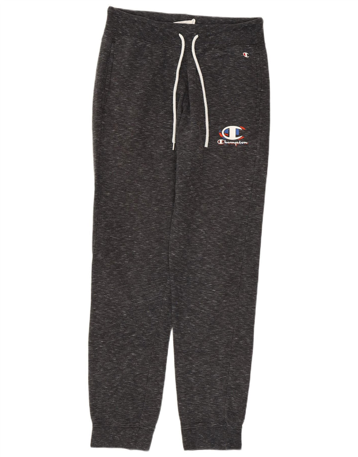 Męskie spodnie dresowe CHAMPION Joggers Small Szare plamki bawełniane