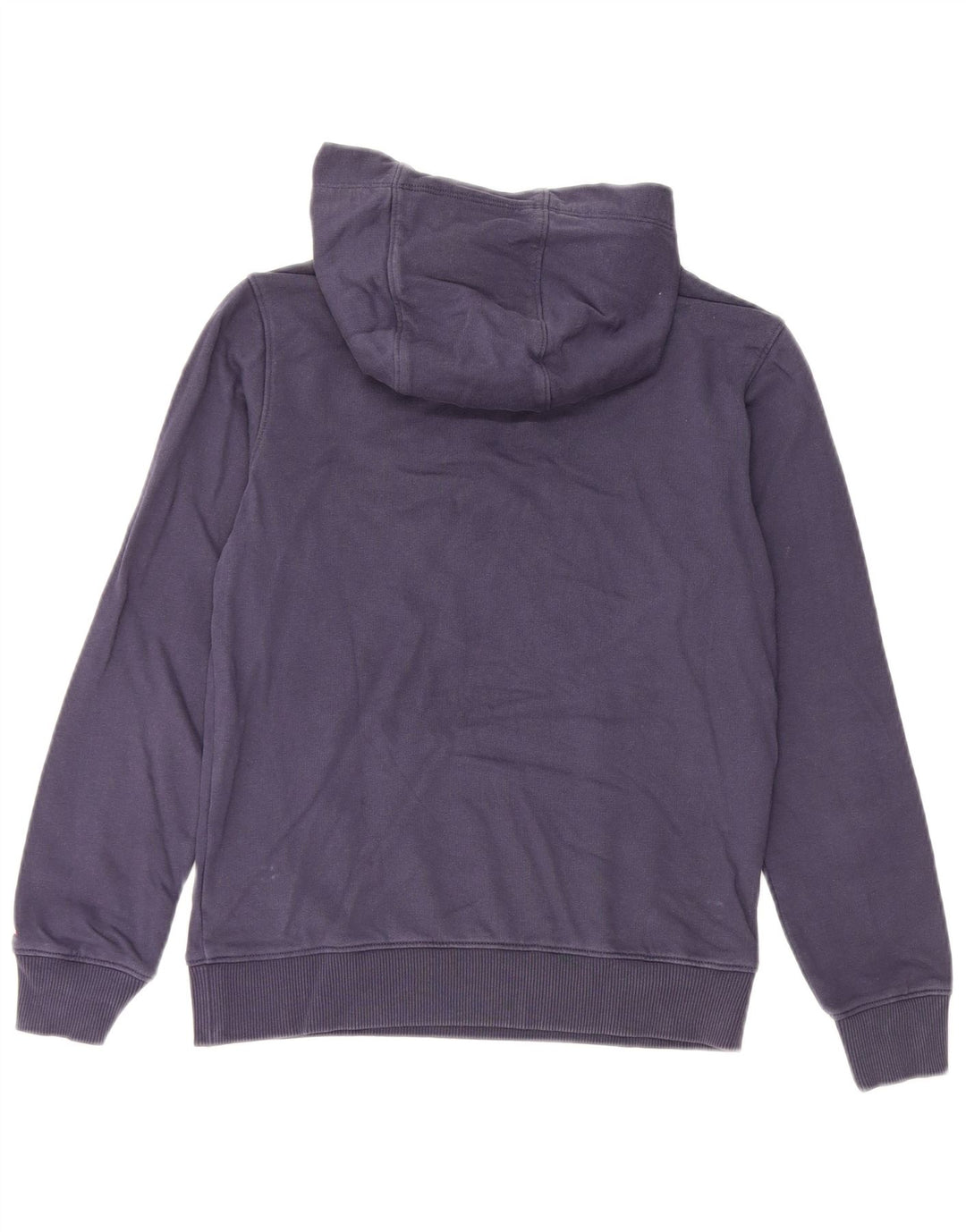 TOMMY HILFIGER Chłopięcy sweter z kapturem i grafiką, 11-12 lat, granatowy