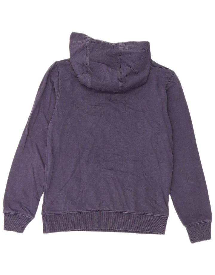 TOMMY HILFIGER Chłopięcy sweter z kapturem i grafiką, 11-12 lat, granatowy