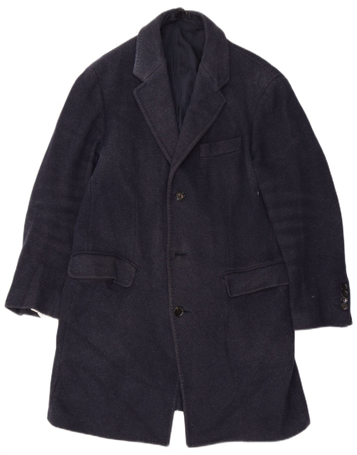 Płaszcz męski Massimo Dutti UK 38, średni granatowy akryl