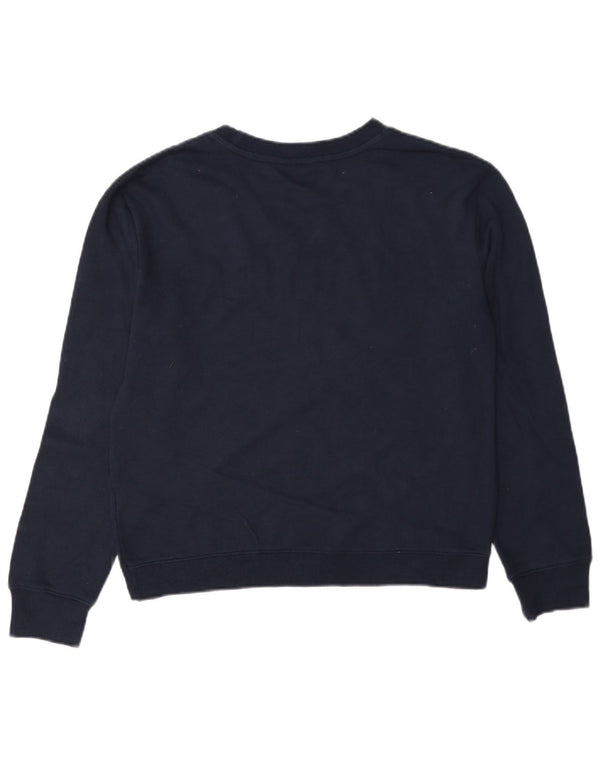 Damska bluza oversize Nautica z grafiką UK 10, mała, granatowa