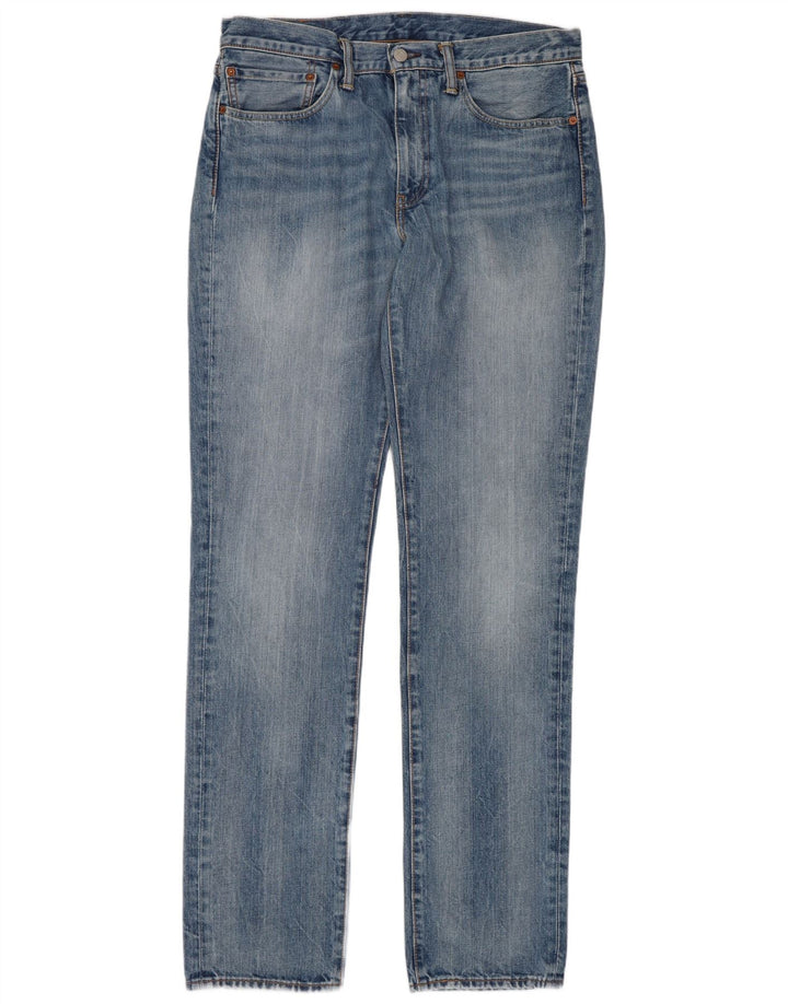 Męskie jeansy Levi's 511 Slim W34 L36 Niebieska bawełna