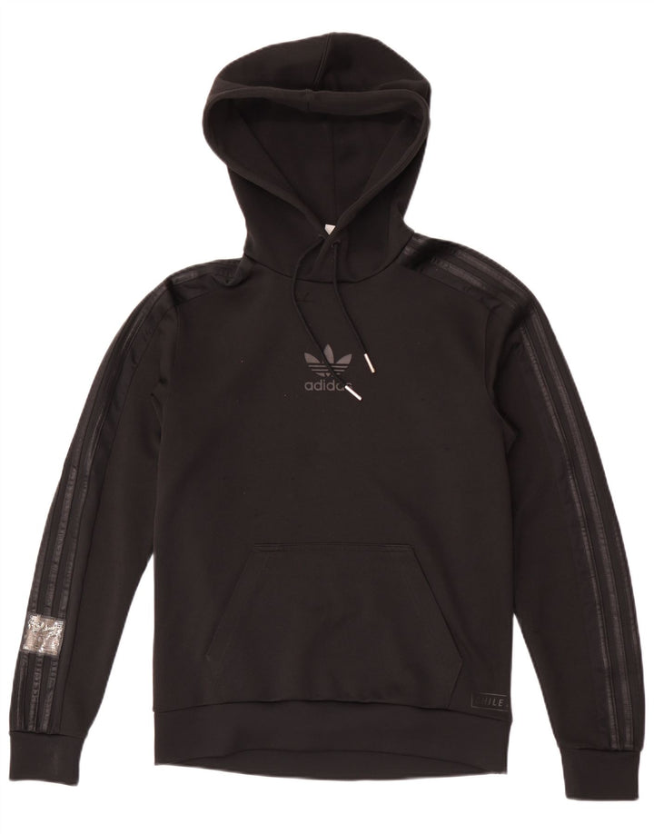 Męska bluza z kapturem Adidas Graphic XS Czarny poliester
