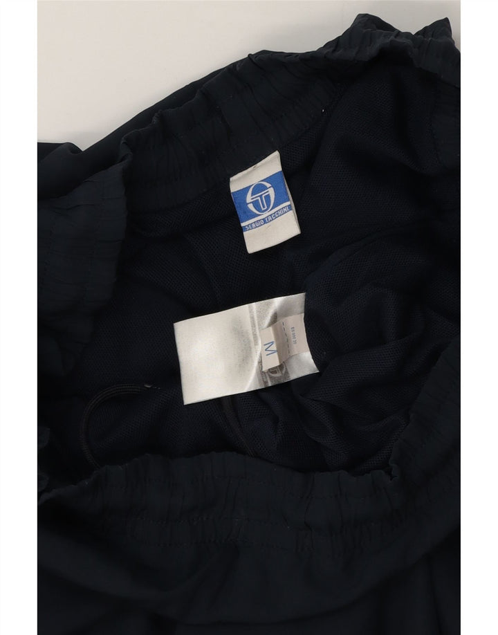 Męskie spodnie dresowe Sergio Tacchini, średni granat, blok kolorów
