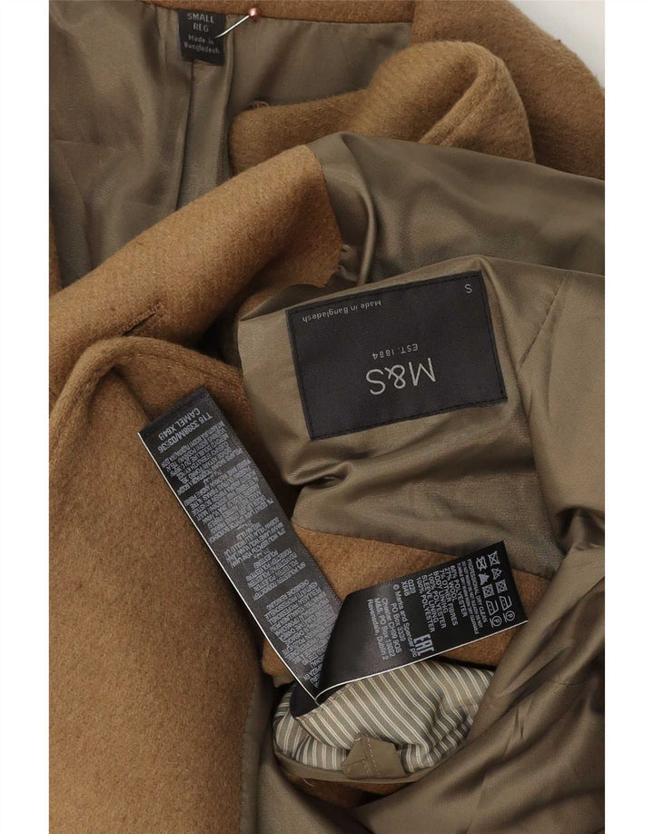Marks & Spencer Płaszcz męski UK 36 Small Beżowy Poliester