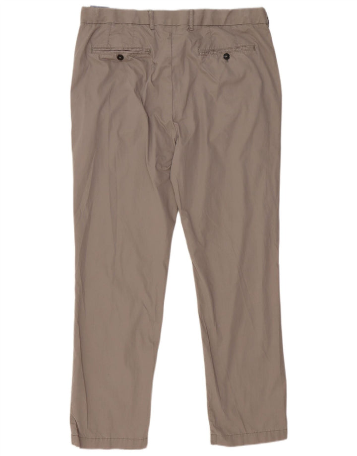 Męskie spodnie chino Marks & Spencer Blue Harbor Straight W38 L31 szare