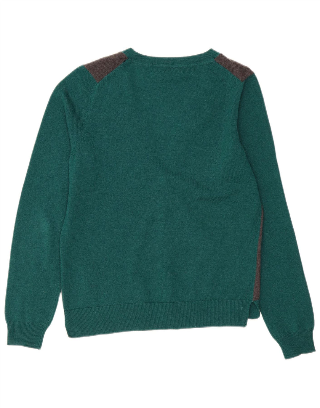 Sweter damski Massimo Dutti UK 14, wełna w kolorze średniej zieleni