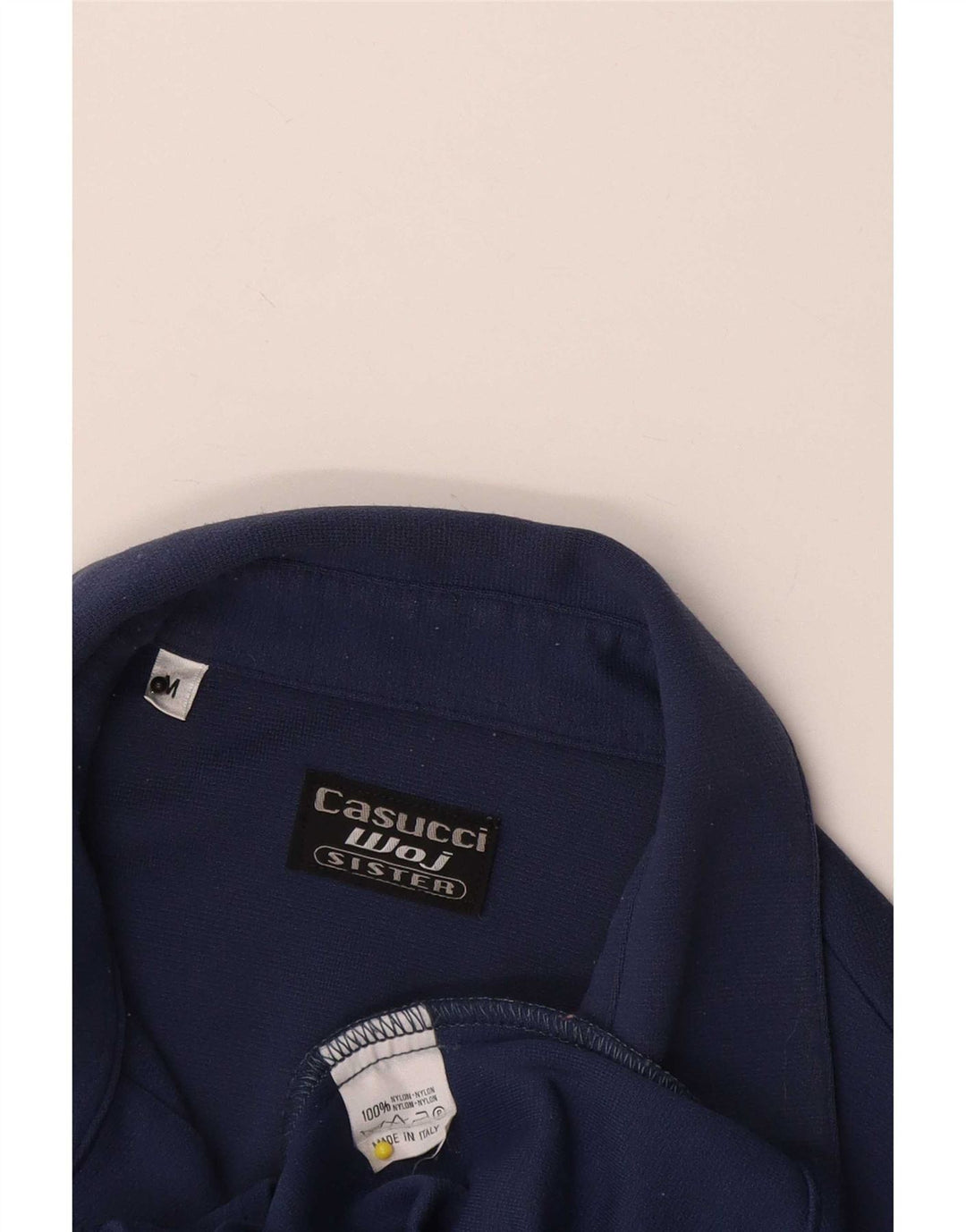 Damska bluzka koszulowa Casucci UK 12 Średni granatowy nylon