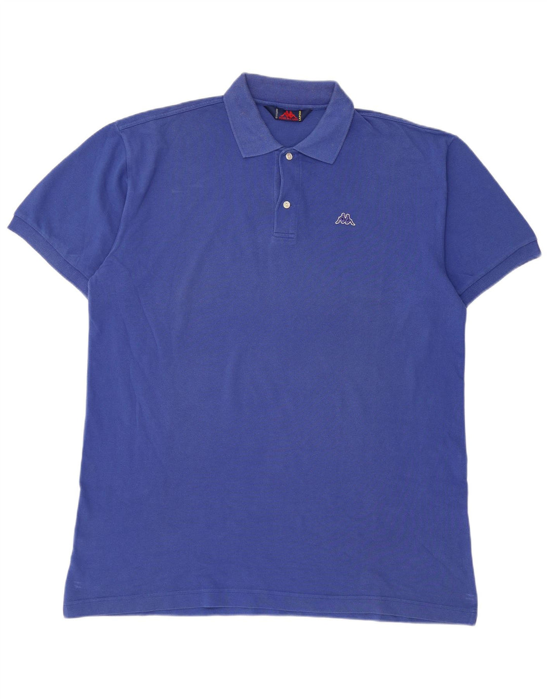 KAPPA Mens Polo Shirt 2XL Blue Cotton