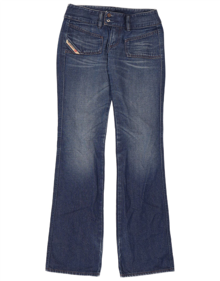Damskie jeansy Bootcut Diesel W28 L34 Niebieskie bawełniane