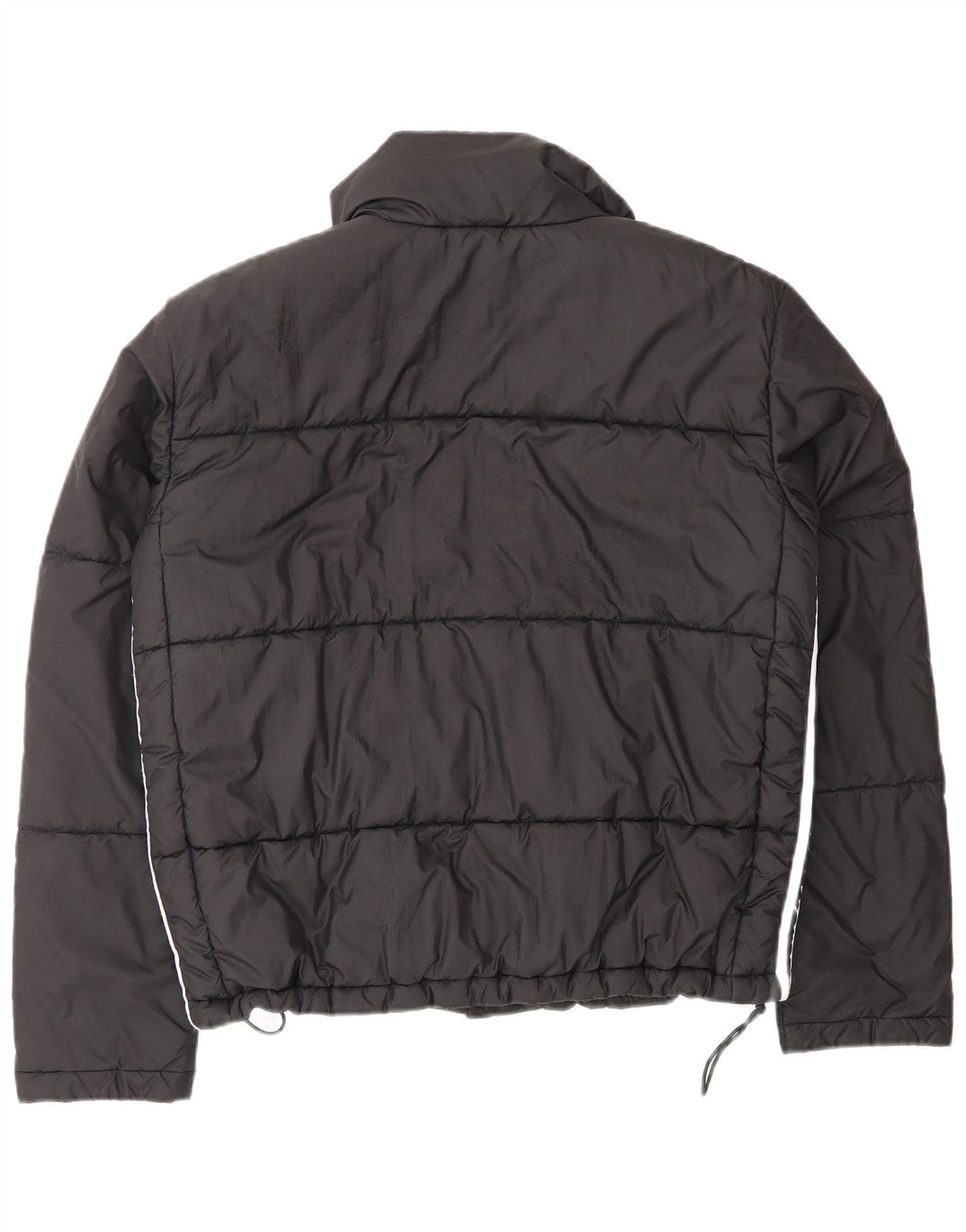 Damska kurtka ponadgabarytowa Adidas UK 10, mała, czarna, poliester