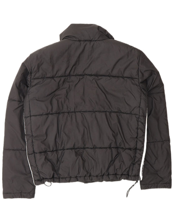 Damska kurtka ponadgabarytowa Adidas UK 10, mała, czarna, poliester