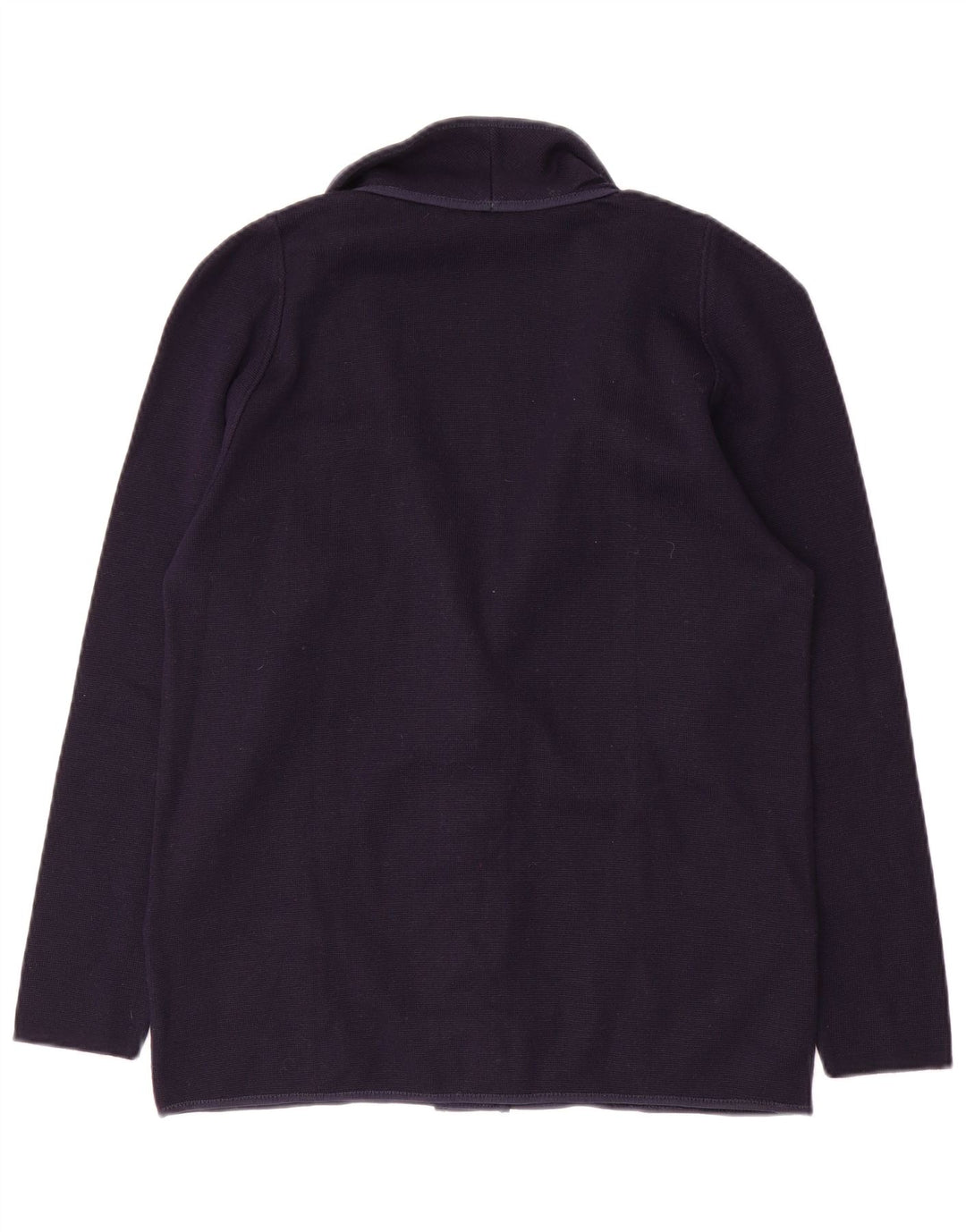 Sweter damski w stylu vintage IT 46, duży, granatowy, poliakryl