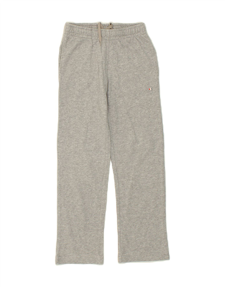 CHAMPION Boys Tracksuit Trousers 7-8 Years Small Grey Vintage Champion and Second-Hand Champion from Messina Hembry 