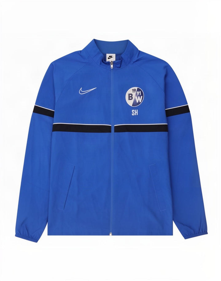 Męska kurtka dresowa Nike Dri Fit Graphic w kolorze średnioniebieskim
