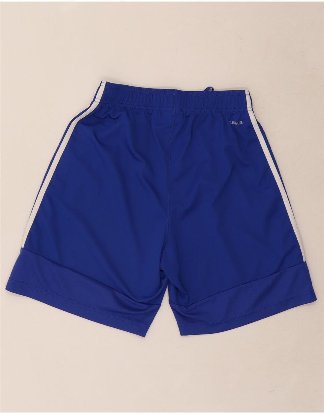 Męskie spodenki sportowe Adidas Climalite, małe, niebieskie, poliestrowe