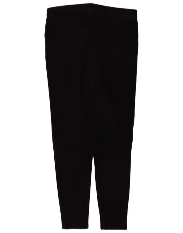 Marks & Spencer Damskie jeansy Jegging UK 16 Large W34 L30 Czarna bawełna