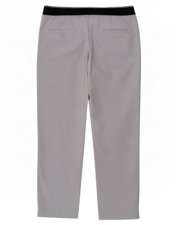 Damskie spodnie chino Zara 2XL W36 L26 Niebieska bawełna z blokami kolorów