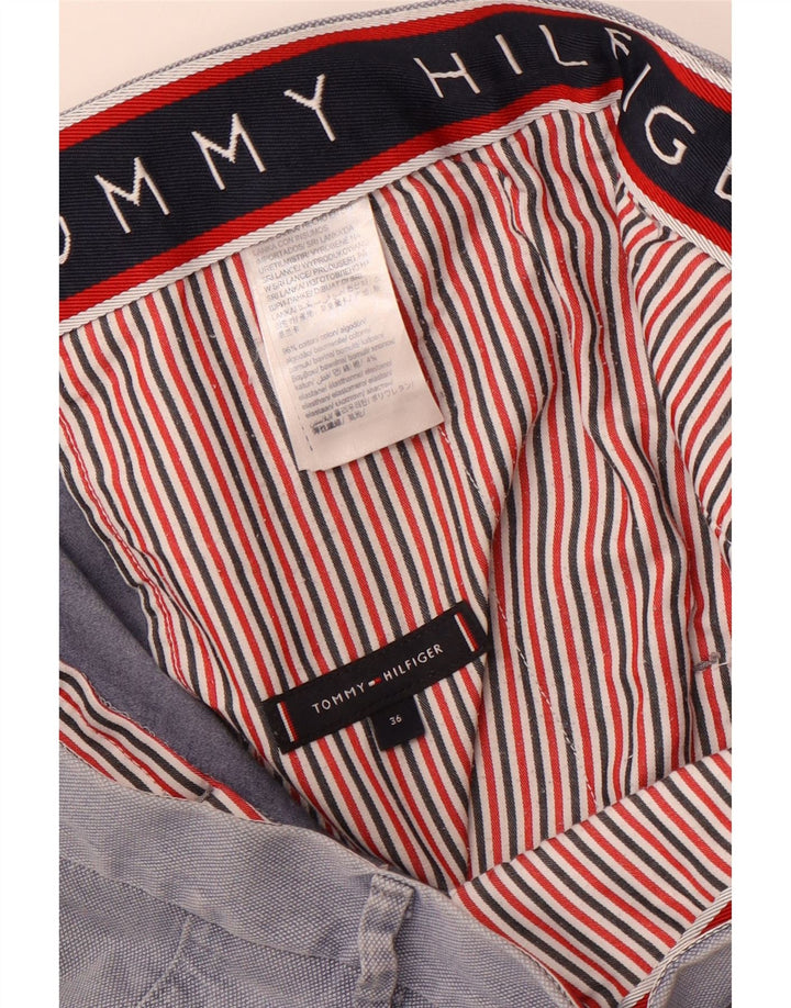 Męskie spodenki Chino TOMMY HILFIGER W36, duże, niebieskie, bawełniane