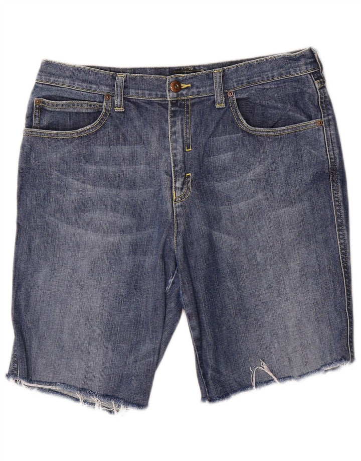 Męskie spodenki jeansowe Armani W32 Średni niebieski, bawełniany