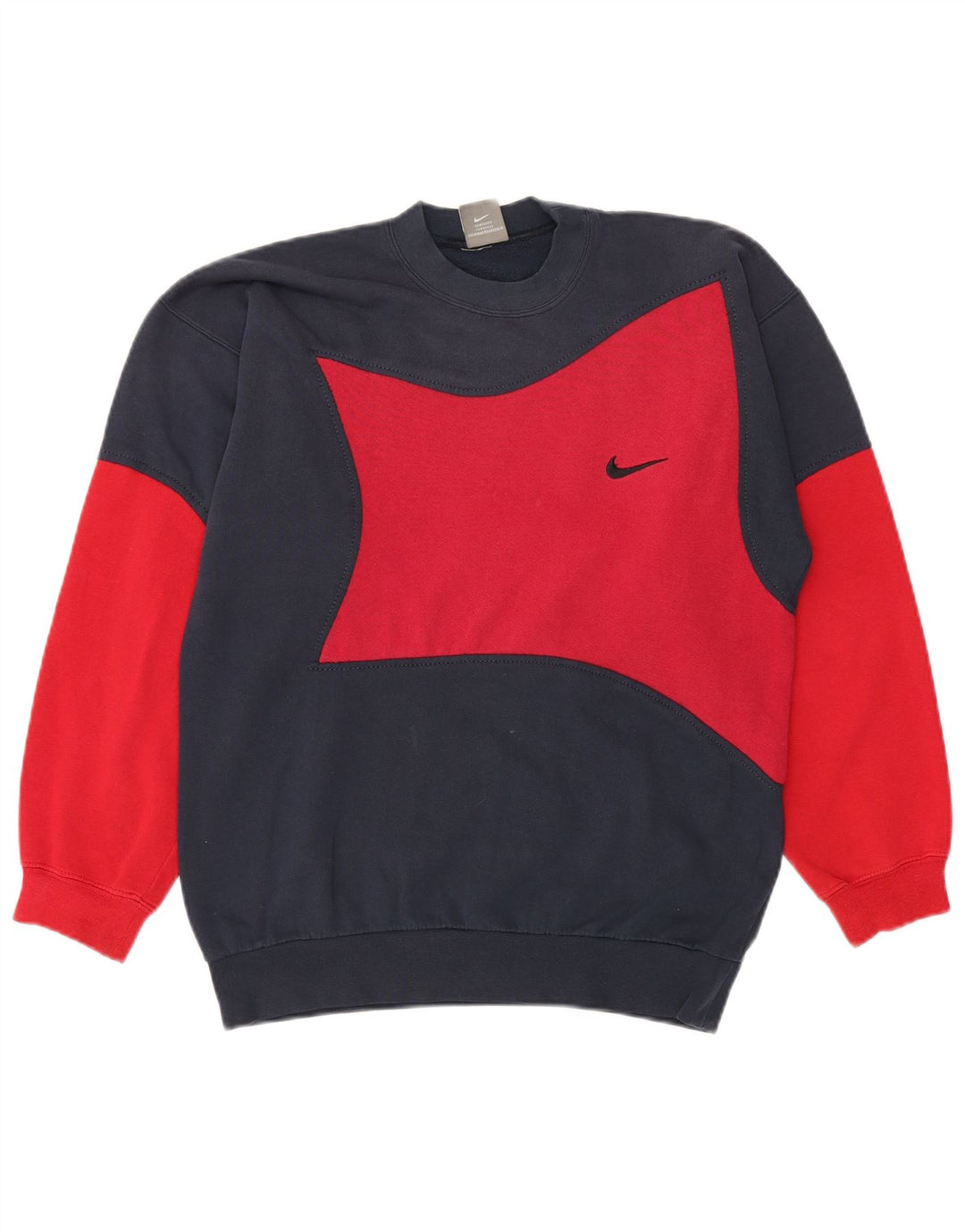 Sweter męski Nike UK 39/41, średni granatowy, blok kolorów