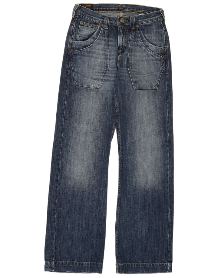 Dżinsy chłopięce Lee Russel Bootcut 13-14 lat W28 L31 Niebieska bawełna