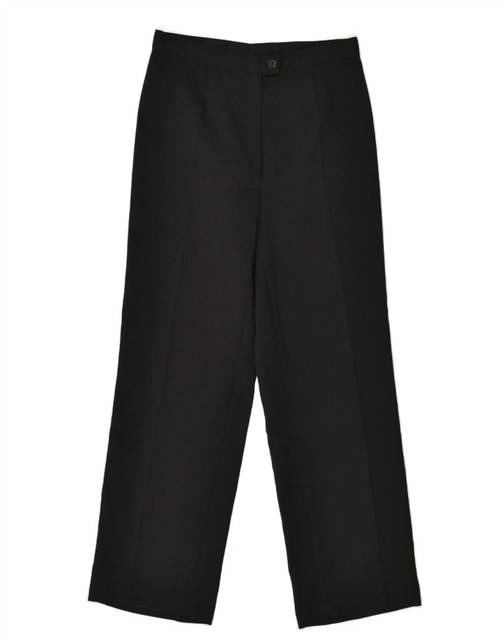 VINTAGE Womens Straight Casual Trousers W28 L27  Black | Vintage Vintage | Thrift | Second-Hand Vintage | Used Clothing | Messina Hembry 