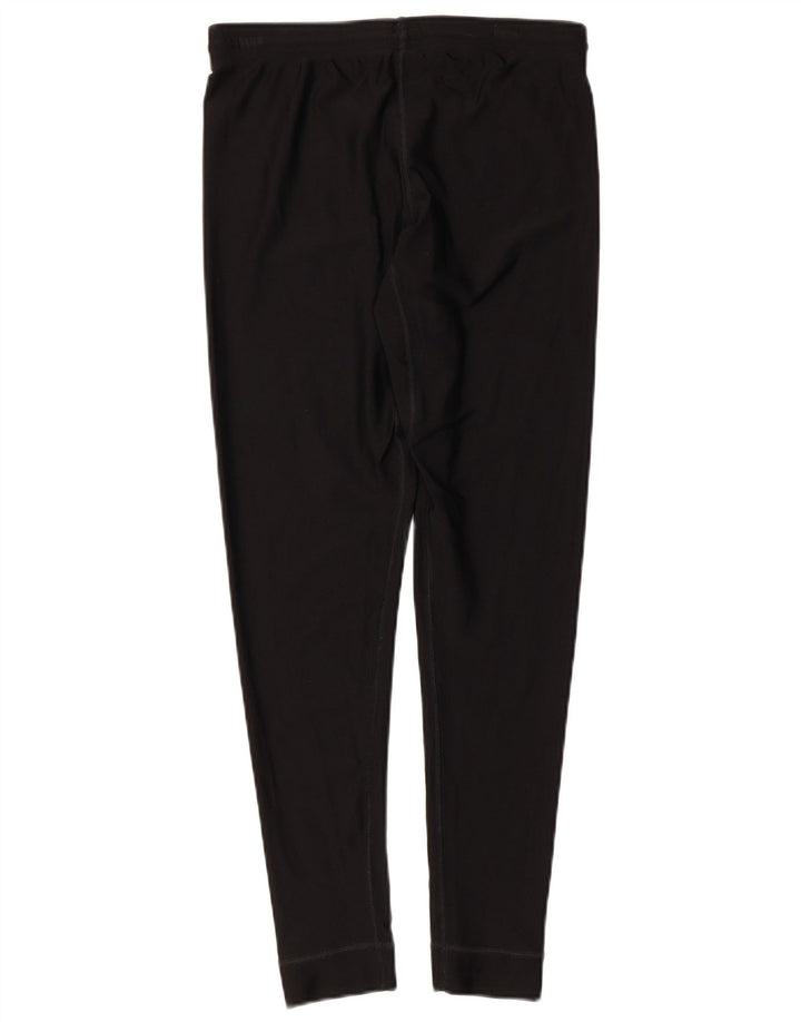 Legginsy damskie Reebok UK 14, duże, czarne, nylonowe