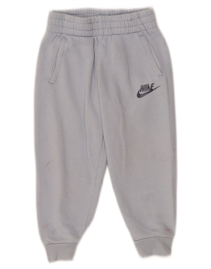 Spodnie chłopięce Nike Dresowe Joggery 2-3 lata Niebieskie