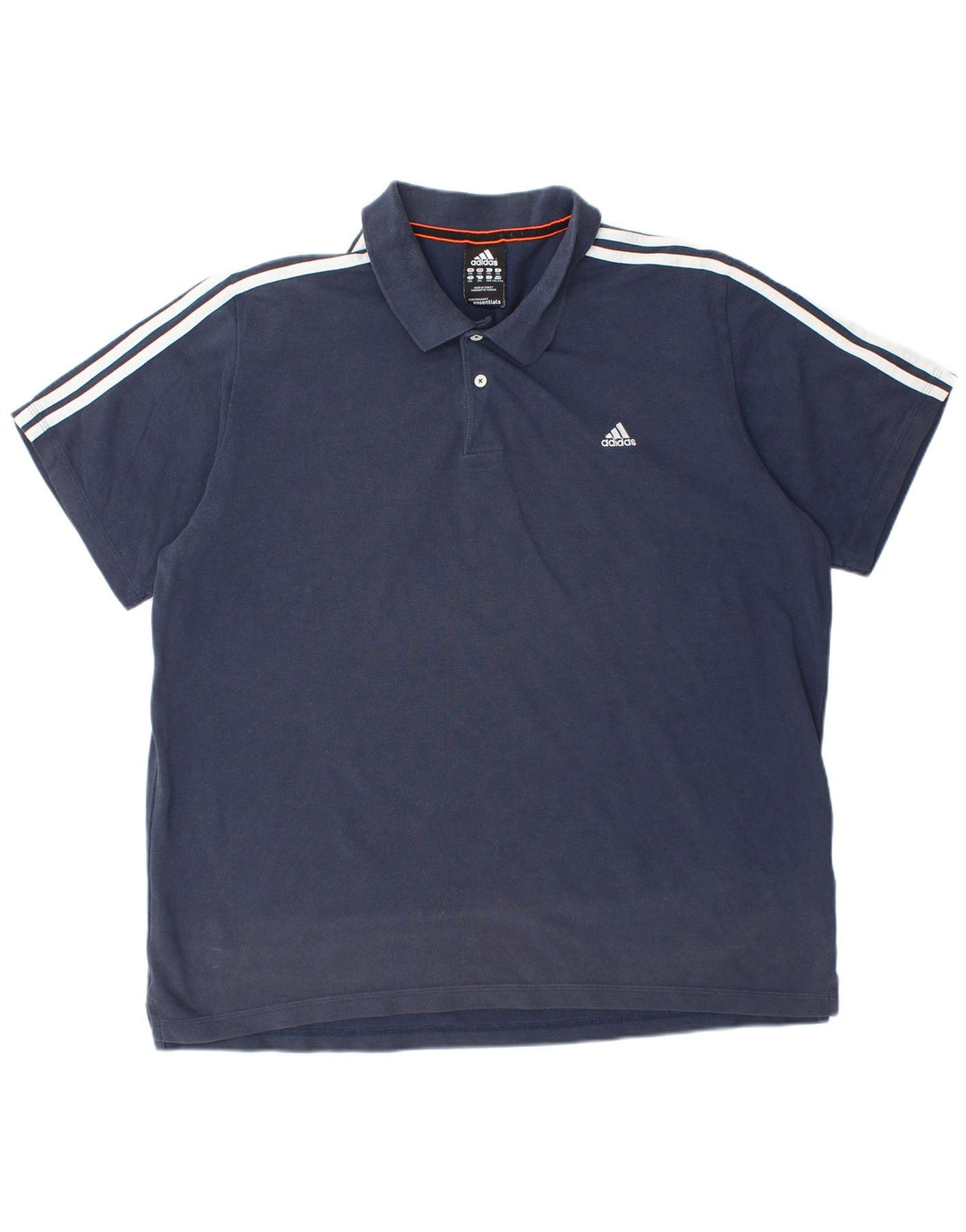 Męska koszulka polo ADIDAS Climalite 2XL, granatowa, bawełniana