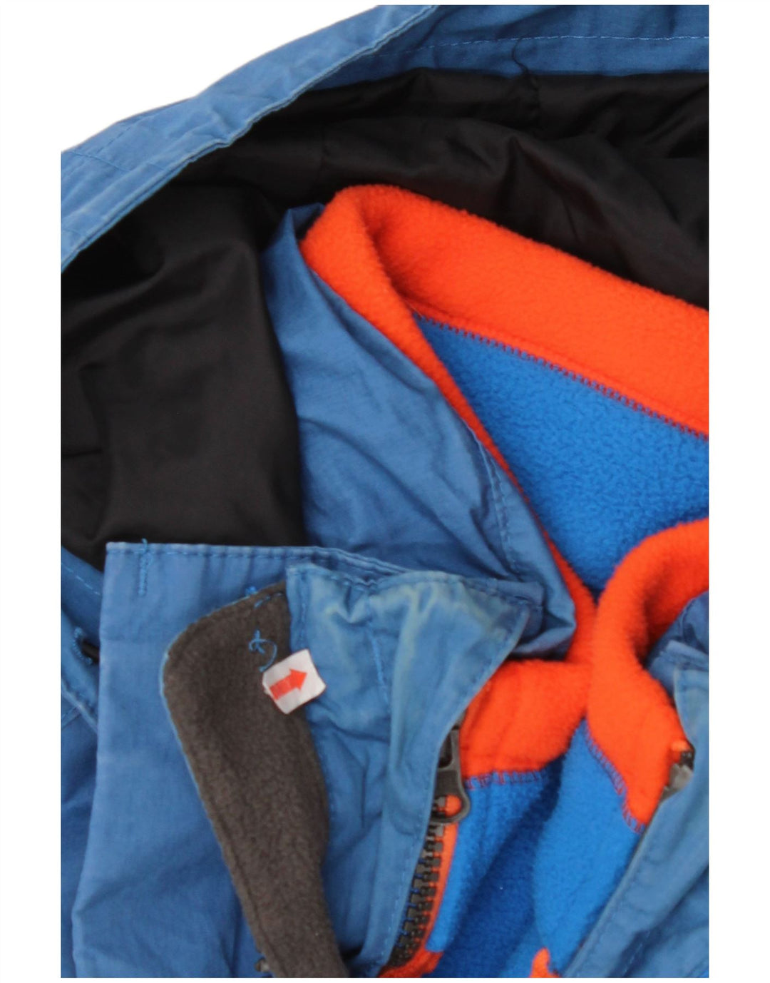 Męska kurtka wiatrówka z kapturem TIMBERLAND UK 36 Small Blue Polyester