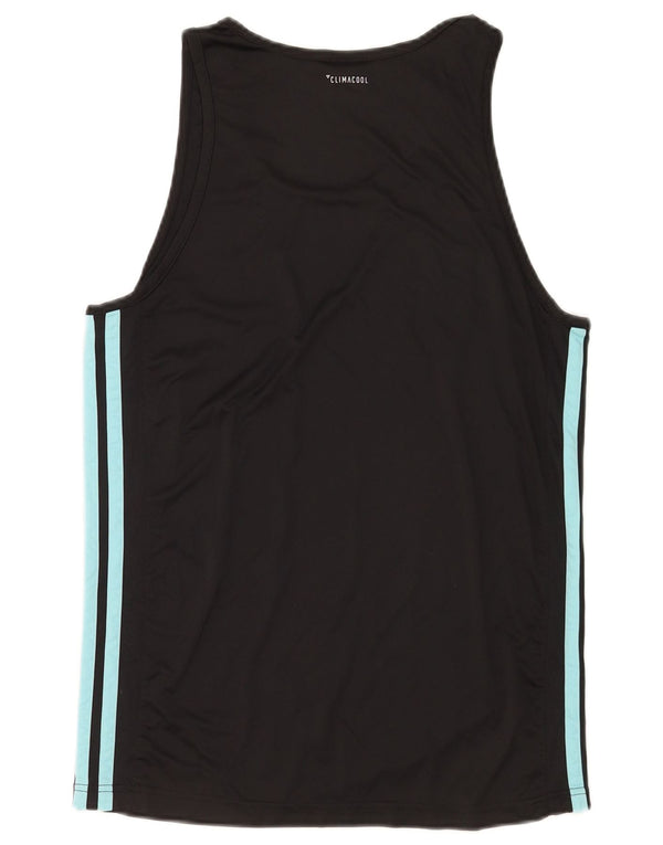 Adidas Męska kamizelka graficzna Top Medium Black Argyle/Diament Poliester