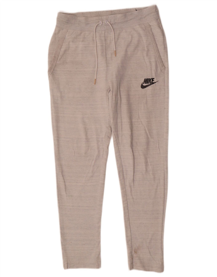 Męskie spodnie dresowe Nike, małe, szare, bawełniane