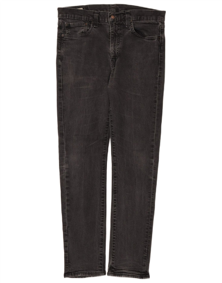 Męskie jeansy Levi's W34 L32 Szara bawełna
