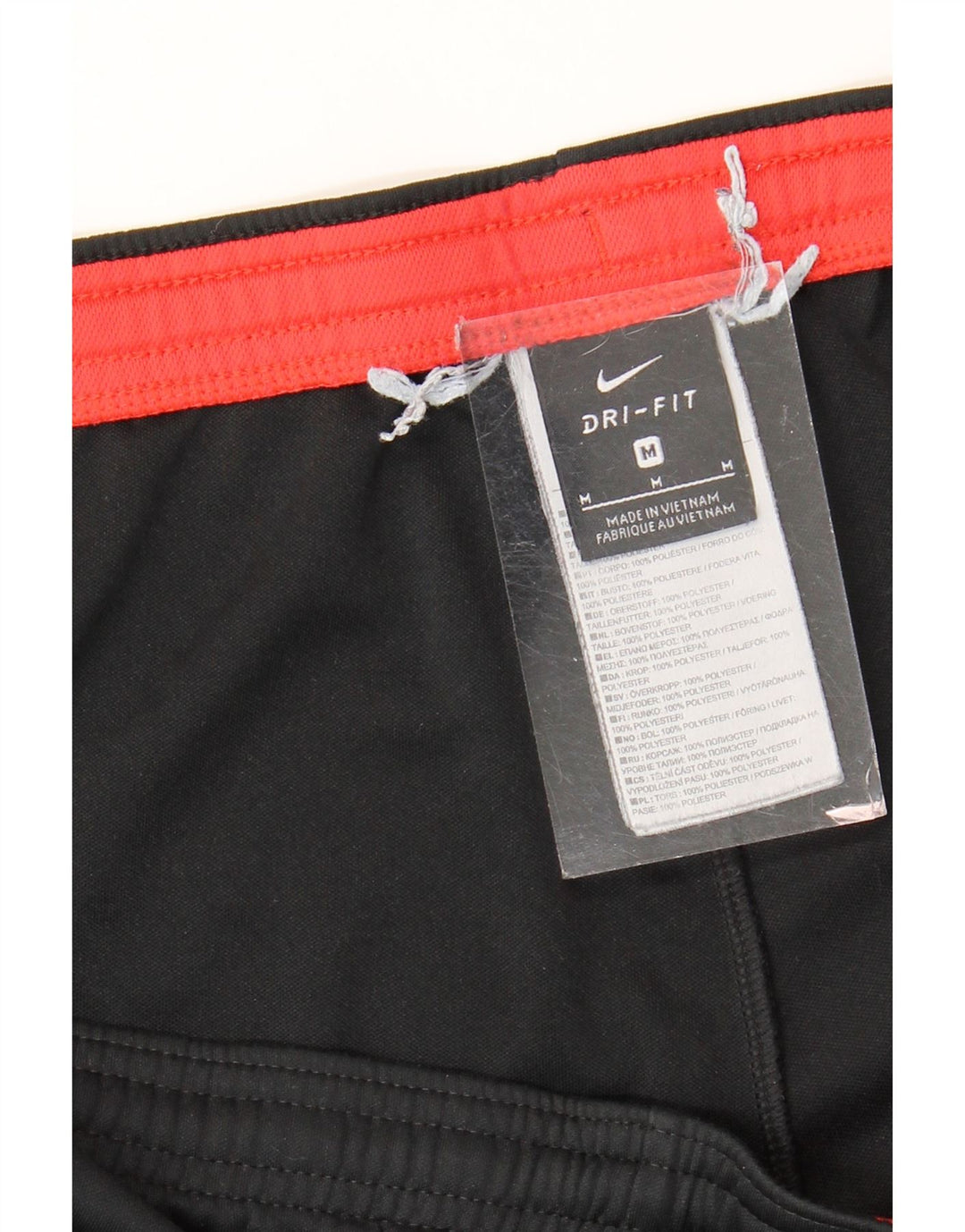 Męskie spodnie dresowe Nike Dri Fit, poliester w kolorze średniej czarnej kolorystyki