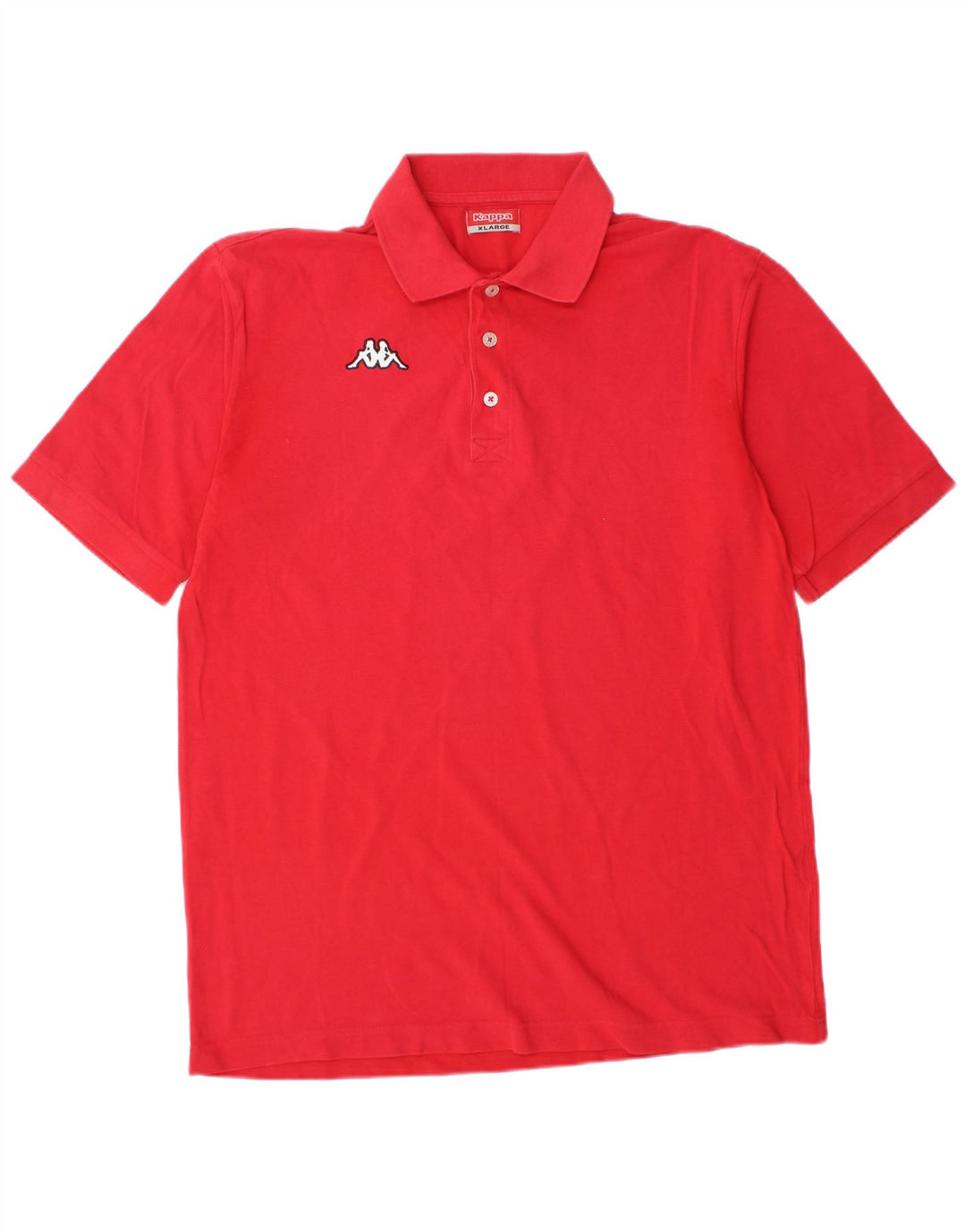 Męska koszulka polo KAPPA XL czerwona