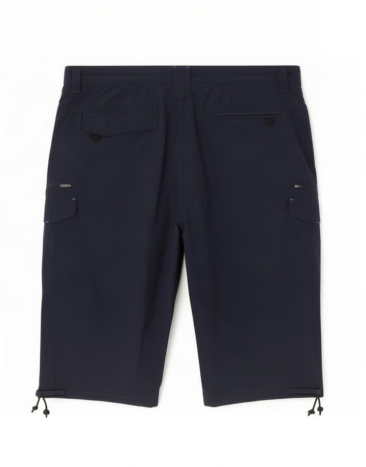 Męskie spodenki cargo Marks & Spencer W40 XL, granatowe, bawełniane